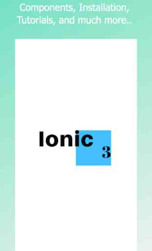 Ionic 3 Tutorials - Beginner to Pro 1