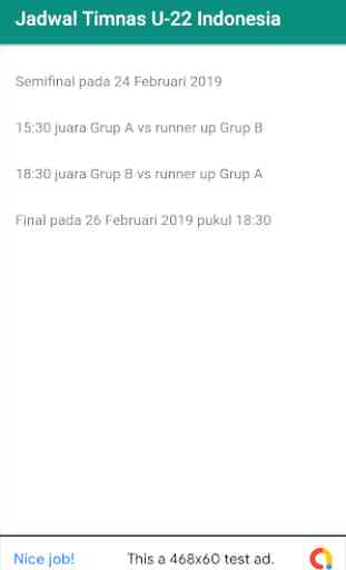 Jadwal Timnas U-22 Indonesia 4