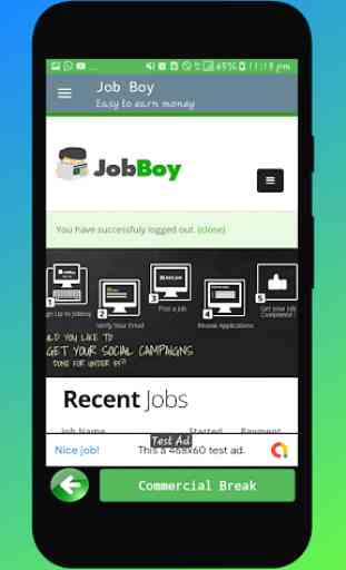 Job Boy(Get more Cash)Up to 5$ every days 2