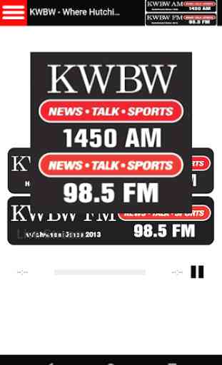 KWBW Radio, Hutchinson, KS 1