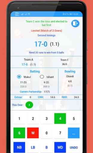 Next Cricket - Scoring App with Test Match Support 3