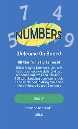 Numbers - Play & Win 1