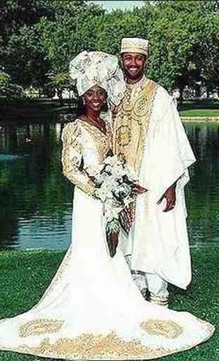 Robe de mariée africaine 1