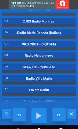 Stations de radio de Quebec 4