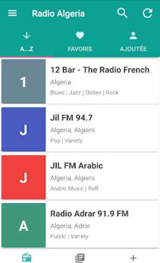Stations de radio en Algérie  1
