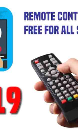 Télécommande gratuite pour tous les téléviseurs 1