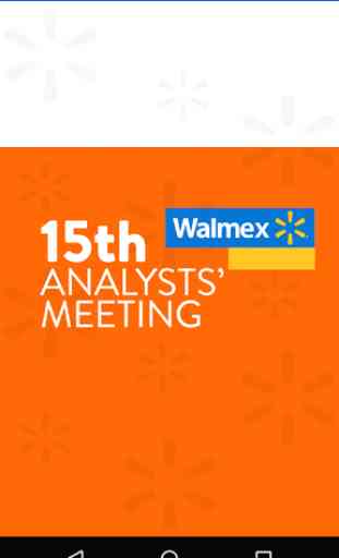 Walmex 15th Analysts’ Meeting 1
