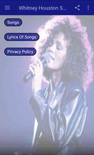 Whitney Houston Songs & Lyrics 1