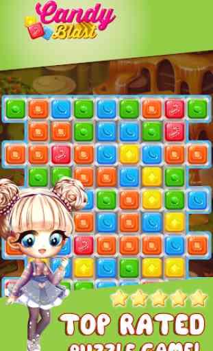 Candy Blast: Sweet Toy Puzzle Legend 3