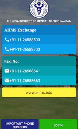 Directory AIIMS New Delhi 1