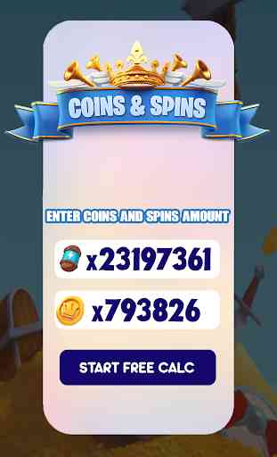 Free Spins and Coins Calc For Coin Piggy Master 2