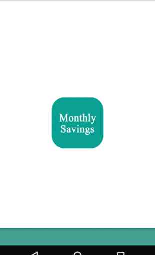 Monthly Saving Calculator 1