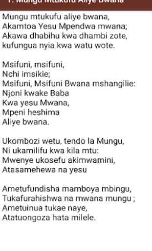 Nyimbo Za Injili - Swahili Hyminal 2