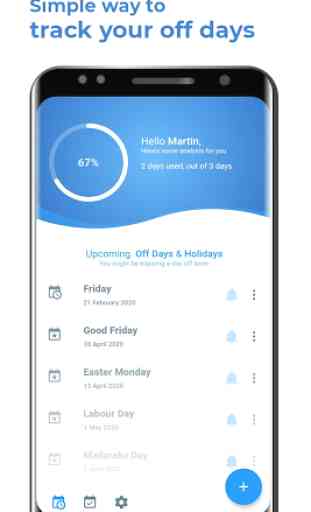 Off Days - Leave & Holiday Tracker 1