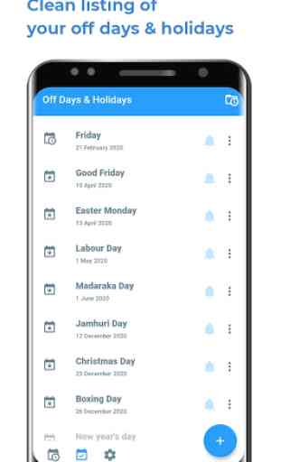 Off Days - Leave & Holiday Tracker 2