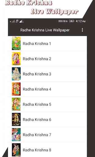 Radhe Krishna Live Wallpaper 2
