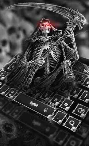 Skull Grim Reaper Clavier 1