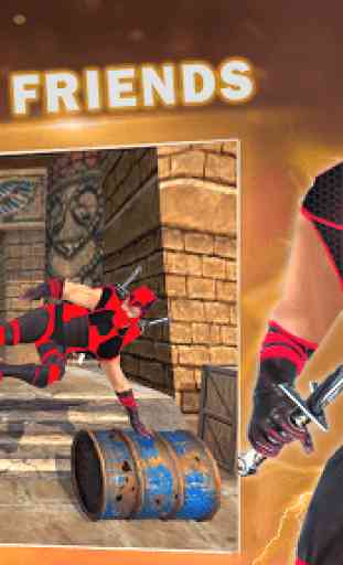 Superhero Iron Ninja Street Fighter: Jeux de Ninja 3