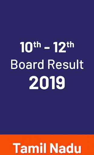 Tamilnadu Board Result 2019 – 10th & 12th Result 2