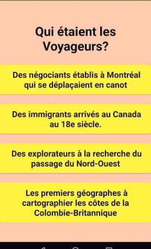 Test de citoyenneté canadienne en français 4