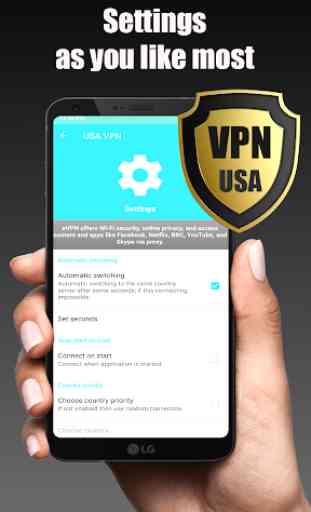 USA VPN 2020 – Free USA IP VPN Proxy & Security 4