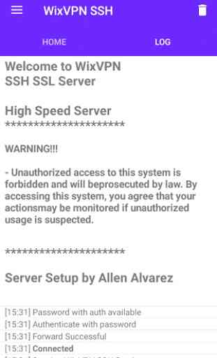 WixVPN SSH 4