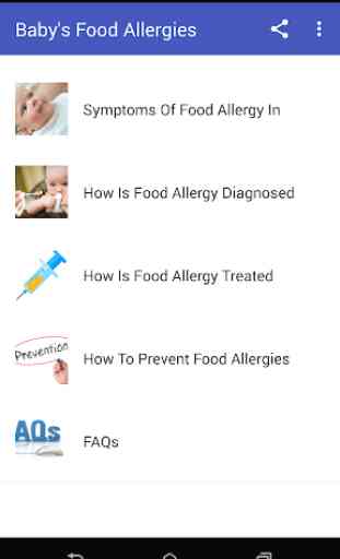 Baby's Food Allergies 1