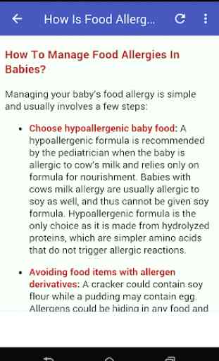 Baby's Food Allergies 4