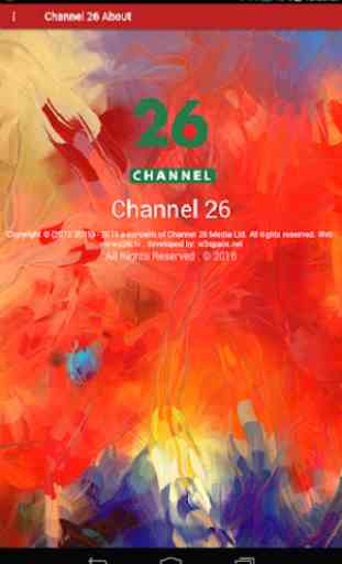 Channel 26 1