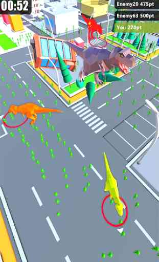 Dinosaur City Legend - Dino Rampage Simulation 1