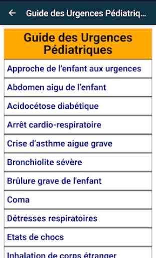 Guide des Urgences Pédiatriques 1