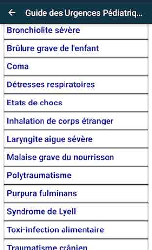 Guide des Urgences Pédiatriques 2