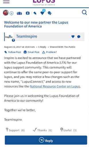 LupusConnect Inspire Community 2