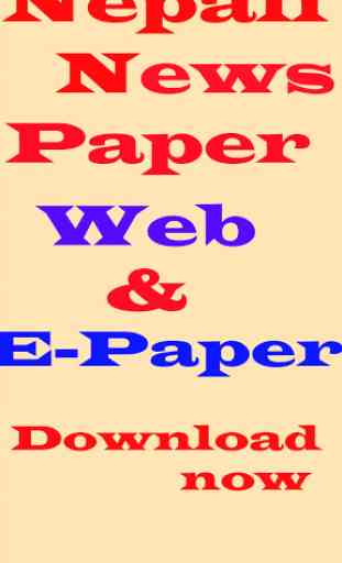 Nepali Newspaper-Web & E-Paper 1