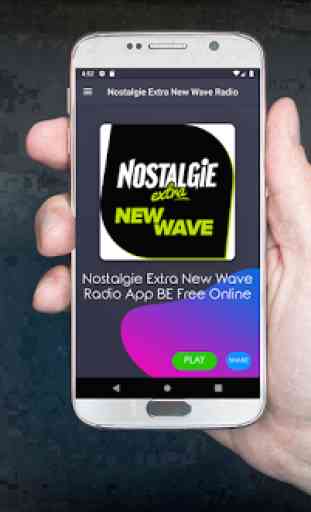 Nostalgie Extra New Wave Radio App BE Free Online 1