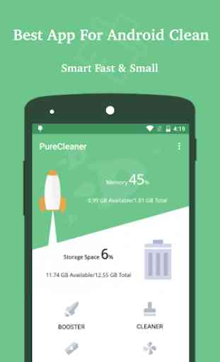 Power Cleaner & Clean cache junk for android 1
