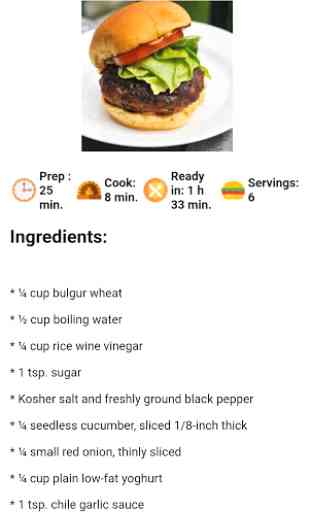 Burger Recipes Offline 4