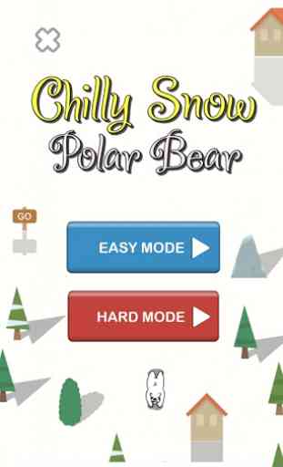 Chilly Snow Polar Bear 1