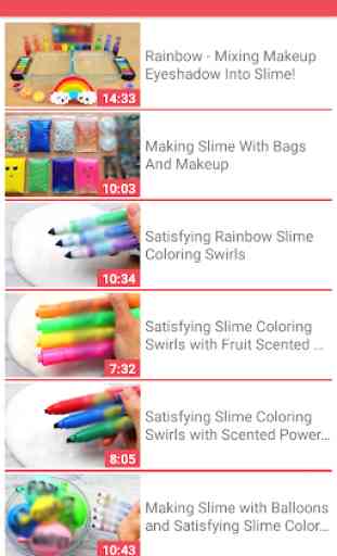 Coloring Slime (Satisfying Slime) Videos 1