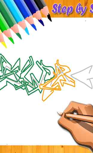 Comment dessiner des graffitis 4