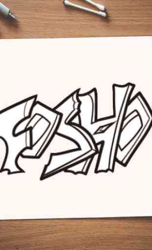 Comment dessiner Graffiti Easy 2