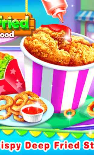 Fast Food Game-Yummy Food Cooking Stand 1