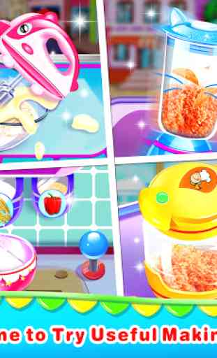 Fast Food Game-Yummy Food Cooking Stand 4
