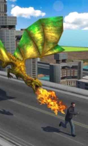 Flying Dragon Clash Simulation 1