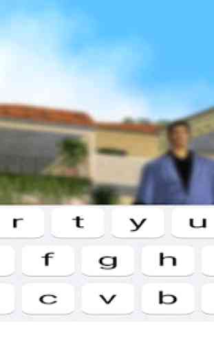 Game Keyboard For GTA VC Cheat Codes 4