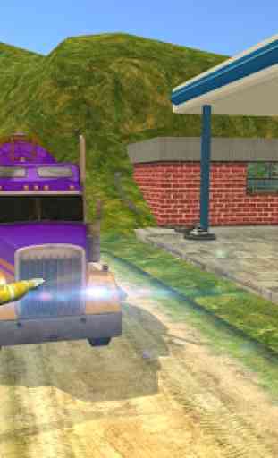 Hill Top Truck Driving 3D 4