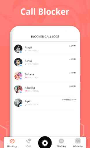 Incoming Call Blocker- Blacklist Spam Caller 1