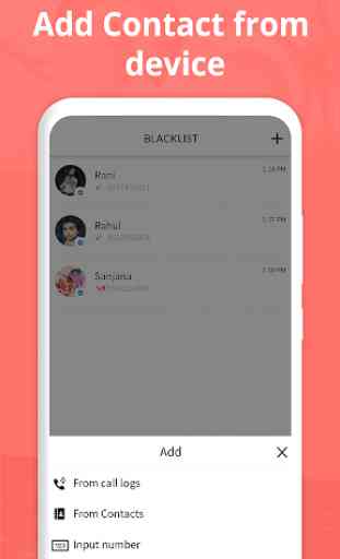 Incoming Call Blocker- Blacklist Spam Caller 4