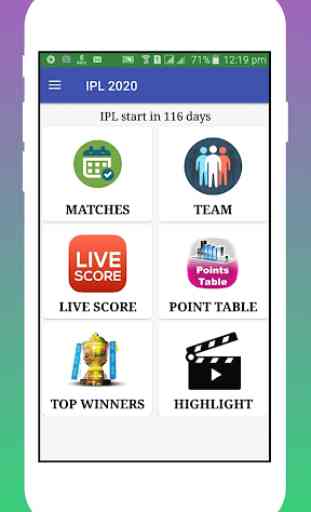 IPL 2020 : Squad Schedule Live Score 1