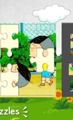 jeu puzzles Cartoon 3